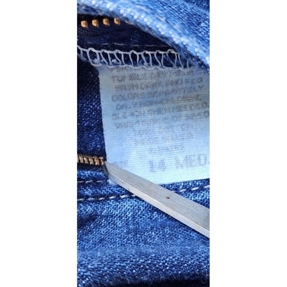 Womens Size 14/34 Jeans Lee 90s Buckle Back Wide Leg - Picture 6 of 10